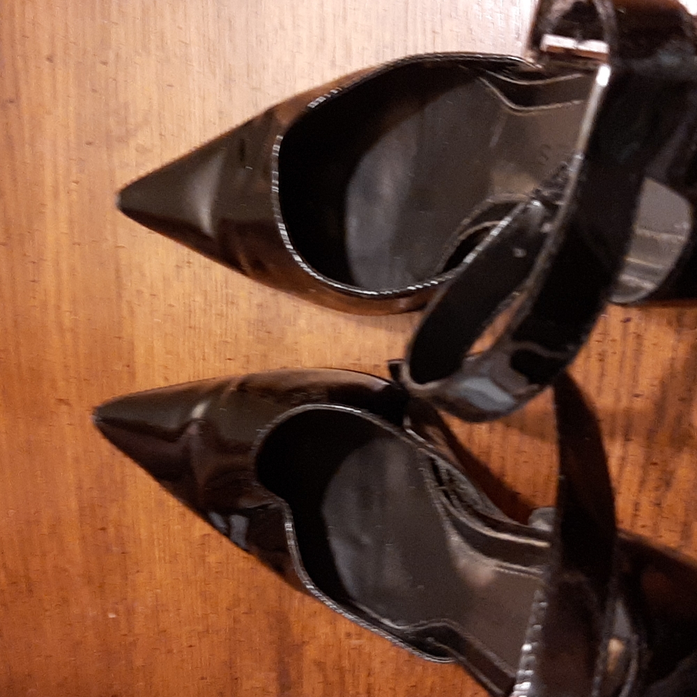 Nine West 6 1/2 Ankle Strap Pointy Toe Heels - Picture 11 of 14